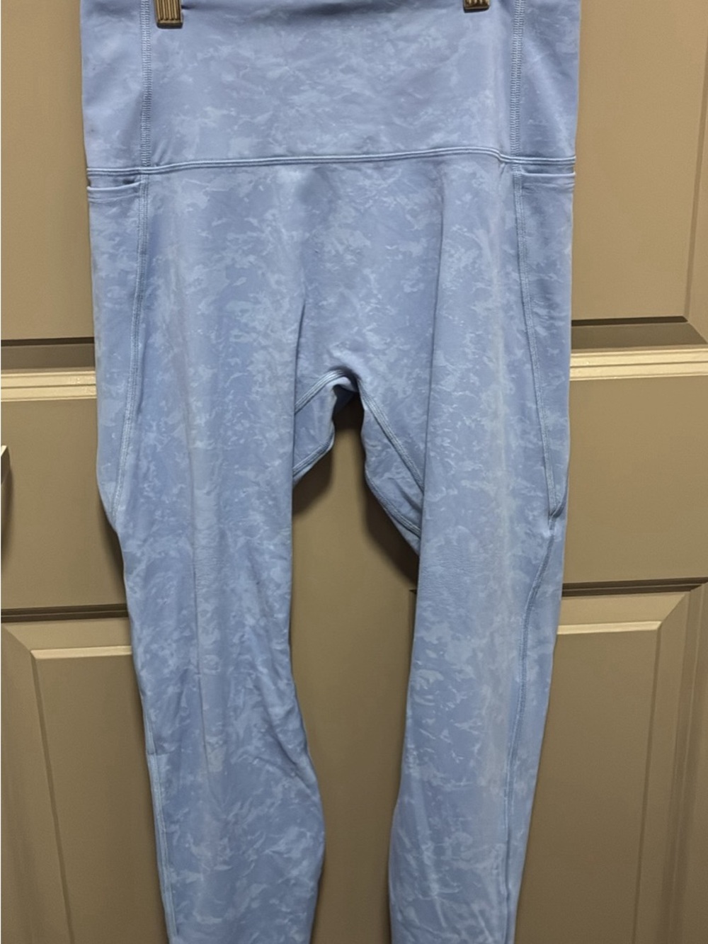Lorna Jane Pale Blue High-Waist Active Leggings